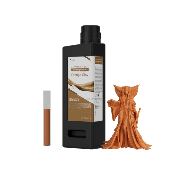 UltraPrint-Modeling PARP10 Orange Clay ウルトラプリントモデリング PARP10 ラピッドプロトタイピングレジン