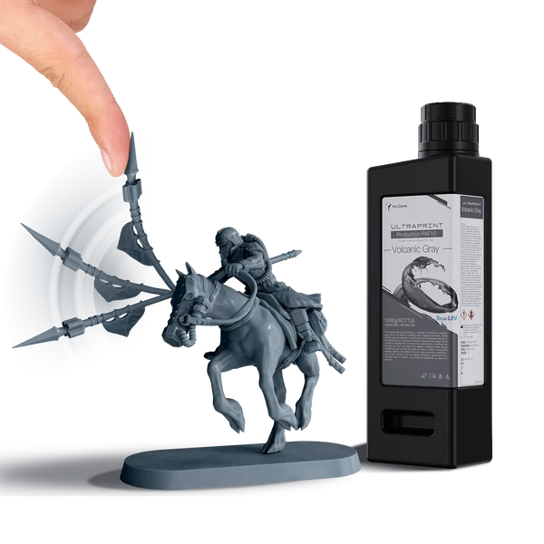 UltraPrint Production PAF10 Flexible Production Resin (PVC-like)  Volcanic Gray ウルトラプリントプロダクション PAF10 フレキシブルレジン
